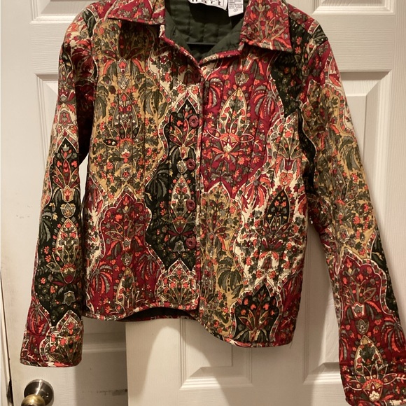 Colorful Paisley Jacket by Karen Hart small - Picture 1 of 4